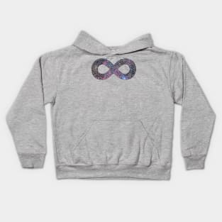 Infinity symbol universe V.4 Kids Hoodie